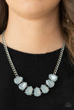 Paparazzi Above The Clouds - Silver - Necklace & Earrings - Glitzygals5dollarbling Paparazzi Boutique 
