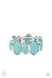 Paparazzi Feel At HOMESTEAD - Blue Fashion Fix Exclusive Bracelet - Glitzygals5dollarbling Paparazzi Boutique 