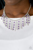 Harlem Hideaway - purple - Paparazzi necklace - Glitzygals5dollarbling Paparazzi Boutique 
