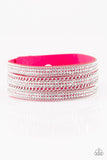 Paparazzi Dangerously Drama Queen Pink Bracelet - Glitzygals5dollarbling Paparazzi Boutique 