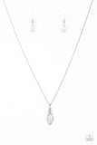 Paparazzi “First Class Flier” White Necklace - Glitzygals5dollarbling Paparazzi Boutique 