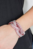 Paparazzi Bring on the Bling Red Bracelet - Glitzygals5dollarbling Paparazzi Boutique 
