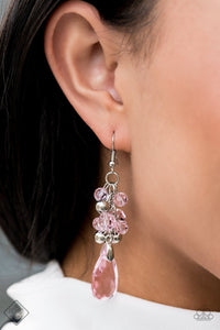 Paparazzi Earrings ~ Before and AFTERGLOW -Fashion Fix Oct2020 - Pink - Glitzygals5dollarbling Paparazzi Boutique 