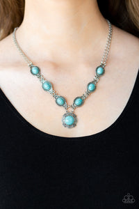 Paparazzi Desert Dreamin’ Blue Turquoise Necklace - Glitzygals5dollarbling Paparazzi Boutique 