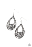 Paparazzi Earring ~ Organically Opulent - Silver - Glitzygals5dollarbling Paparazzi Boutique 