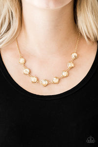 Paparazzi The Imperfectionist Gold Necklace - Glitzygals5dollarbling Paparazzi Boutique 