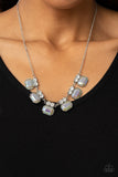 Interstellar Inspiration Silver ~ Paparazzi Necklace - Glitzygals5dollarbling Paparazzi Boutique 