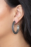 Paparazzi Retro Reverberation - Silver Earrings - Glitzygals5dollarbling Paparazzi Boutique 