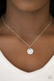 Paparazzi Make Today Glitter White Necklace - Glitzygals5dollarbling Paparazzi Boutique 