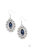 Paparazzi Long May She Reign - Blue Earrings - Glitzygals5dollarbling Paparazzi Boutique 