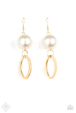 Big Spender Shimmer - gold - Paparazzi earrings - Glitzygals5dollarbling Paparazzi Boutique 