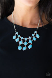 Paparazzi Mermaid Marmalade - Blue Gems - Necklace & Earrings - Glitzygals5dollarbling Paparazzi Boutique 