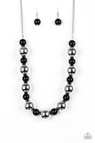 Paparazzi Top Pop - Black - Necklace & Earrings - Glitzygals5dollarbling Paparazzi Boutique 