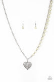 Forever in My Heart - yellow - Paparazzi necklace - Glitzygals5dollarbling Paparazzi Boutique 