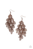 The Shakedown - copper - Paparazzi earrings - Glitzygals5dollarbling Paparazzi Boutique 