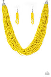 Paparazzi The Show Must CONGO On Yellow Necklace - Glitzygals5dollarbling Paparazzi Boutique 