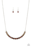 Throwing Shades Brown ~ Paparazzi Necklace - Glitzygals5dollarbling Paparazzi Boutique 