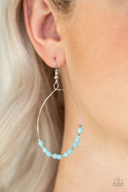 Paparazzi Prize Winning Sparkle Blue Earrings - Glitzygals5dollarbling Paparazzi Boutique 