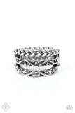 Canyon Canopy - silver - Paparazzi ring - Glitzygals5dollarbling Paparazzi Boutique 