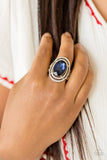 Making History - blue - Paparazzi ring - Glitzygals5dollarbling Paparazzi Boutique 