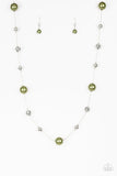 Paparazzi Necklace ~ Eloquently Eloquent - Green - Glitzygals5dollarbling Paparazzi Boutique 
