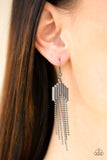 Paparazzi Radically Retro Black Earrings - Glitzygals5dollarbling Paparazzi Boutique 