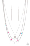 Paparazzi Wandering Wonder - Pink - Necklace & Earrings - Glitzygals5dollarbling Paparazzi Boutique 