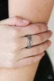 Paparazzi HEART Me Out! Silver Ring - Glitzygals5dollarbling Paparazzi Boutique 