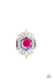 Paparazzi Ring ~ Divine Intervention - Pink - Glitzygals5dollarbling Paparazzi Boutique 