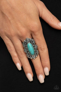 Lotus Oasis - blue - Paparazzi ring - Glitzygals5dollarbling Paparazzi Boutique 