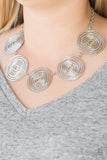 Paparazzi SOL-Mates - Silver Necklace - Glitzygals5dollarbling Paparazzi Boutique 