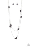 Paparazzi Back For More - Black Necklace - Glitzygals5dollarbling Paparazzi Boutique 
