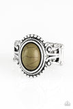 All the Worlds A STAGECOACH - green - Paparazzi ring - Glitzygals5dollarbling Paparazzi Boutique 