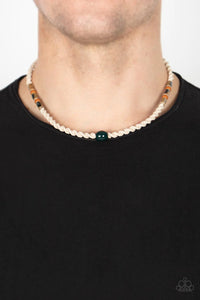Positively Pacific Green ~ Paparazzi Necklace - Glitzygals5dollarbling Paparazzi Boutique 
