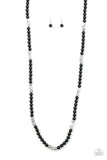 Girls Have More FUNDS - black - Paparazzi necklace - Glitzygals5dollarbling Paparazzi Boutique 