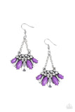 Terra Tribe - purple - Paparazzi earrings - Glitzygals5dollarbling Paparazzi Boutique 