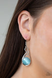 Paparazzi “Swept Away” Blue Earrings - Glitzygals5dollarbling Paparazzi Boutique 