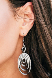 Paparazzi “Cosmically Cosmopolitan” Black Earrings Fashion Fix Exclusive - Glitzygals5dollarbling Paparazzi Boutique 