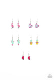 Kids Starlet Shimmer Cactus Flamingo Watermelon and Hearts little diva Earrings - Glitzygals5dollarbling Paparazzi Boutique 