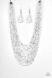 Paparazzi Rio Rainforest - White Seed Bead Necklace - Glitzygals5dollarbling Paparazzi Boutique 