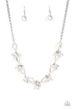 Rolling with the Brunches White ~ Paparazzi Necklace - Glitzygals5dollarbling Paparazzi Boutique 