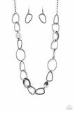 Paparazzi Metro Nouveau Black Necklace - Glitzygals5dollarbling Paparazzi Boutique 