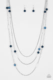 Paparazzi East Coast Classic - Blue Necklace - Glitzygals5dollarbling Paparazzi Boutique 