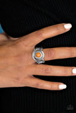 Paparazzi Out of Control Brown Silver Ring - Glitzygals5dollarbling Paparazzi Boutique 