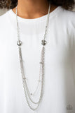 DARE TO DAZZLE - SILVER NECKLACE - Glitzygals5dollarbling Paparazzi Boutique 