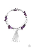 Paparazzi Bracelet ~ Mineral Mosaic - Purple - Glitzygals5dollarbling Paparazzi Boutique 