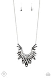 Paparazzi Necklace ~ Leave it to LUXE -Fashion Fix Oct2020 - Silver - Glitzygals5dollarbling Paparazzi Boutique 