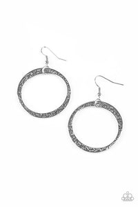 Paparazzi “Wildly Wild-lust” Silver Earrings - Glitzygals5dollarbling Paparazzi Boutique 