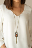 Paparazzi A Good TALISMAN Is Hard To Find - Orange Necklace - Glitzygals5dollarbling Paparazzi Boutique 