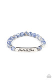 Paparazzi Keep The Trust - Blue Trust in the Lord Bracelet - Glitzygals5dollarbling Paparazzi Boutique 